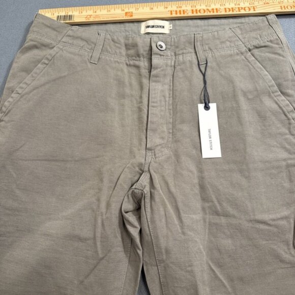 Taylor Stitch Morse Pant in SAGEBRUSH Size 33 x 32" Organic Cotton/ Linen NWT - Picture 6 of 11